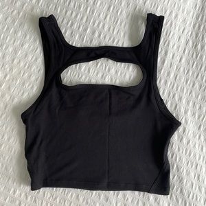 Lululemon cropped tank top